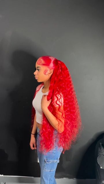 💯Raw Human Hair Vendor on Instagram: "Red or ginger half up half down?❤️🧡Follow @elfinhair_beauty for more inspiration~  🛒Choose your favorite bundles on our bio website 💸Use coupon code: “VV10” 🔥Free 24hrs worldwide shipping 🔥Pay later with PayPal Klarna . . . . . . . . #messybun #naturalhair #hairjourney #hairstyles #hairtutorials #explorepage #satisfyingvideos #blackgirlmagic #spacebuns #topbun #ponytail#highponytail #ponytailhair #hairextensions#rawhair #blackgirlhairstyles #easyhairstyles #melaninpoppin #curlyhairstyles #hairtransformation #softhair #arroganttae #topknot #tiktokviral #blackgirlsrock #curlyhair" Hair Vendor, Half Up Half Down, Half Up, Coupon Code, Ginger, Bundles, Hairstyles, Hair, Red