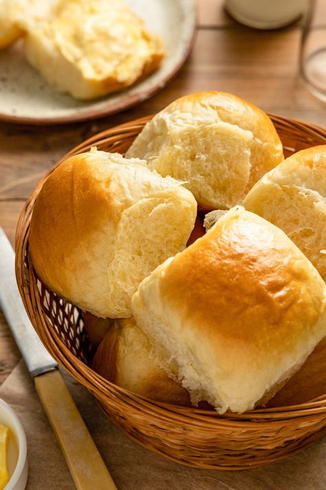 Milk Bread Rolls, Dinner Grown, Pizza Roll, Bread Rolls Recipe, Square Cake Pans, Milk Bread, Dough Ingredients, Vanilla Custard, Roll Recipe