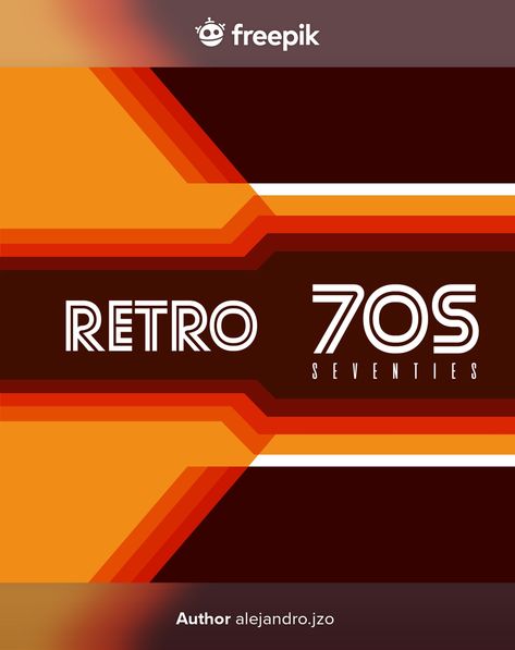 Retro Logos 70s, 80s Yearbook, Retro Design Graphic, Retro Lines, Logos Vintage, Logos Retro, Background Retro, 70s Design, Style Web