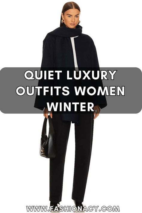 Quiet Luxury Outfits Women Winter Luxury Outfits Women, Quiet Luxury Outfits, Outfits Women Winter, Luxury Winter, Quiet Luxury, Outfits For Women, Outfits Women, Winter Fashion Outfits, Luxury Outfits