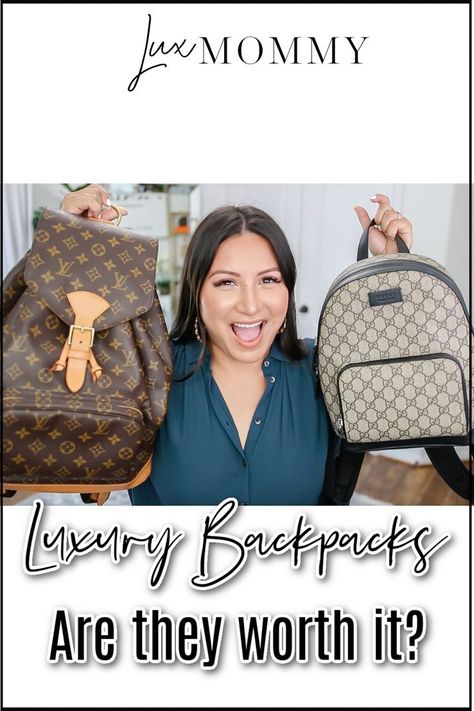 I LOVE a good backpack and I love luxury brands but are the luxury backpacks worth the high price tag? From Louis Vuitton to Gucci, I'm sharing my favorites and my thoughts on each of them! Would I buy them again? I'm going to let you know! Watch the video to find out all of the ins and outs to help you make your shopping decisions. #luxuryfashion #influencer #backpacks Luxury Backpacks, Gucci Backpack, Youtube Tips, Luxury Backpack, Backpack Outfit, Love Luxury, Houston Fashion, Gucci Marmont, Ins And Outs