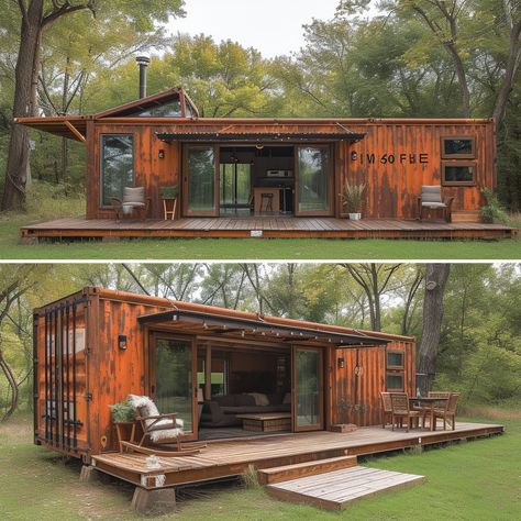 Curious about Shipping Container Home Cost? Explore expenses influenced by size, design, and location for your sustainable living investment. Shipping Container Glamping, Shipping Container Cabins, Tiny Container House Design, Container Cabin Ideas, Small Shipping Container Homes, Small Container House Design, Shipping Container Ideas, Shipping Container Guest House, Container Homes Ideas Design