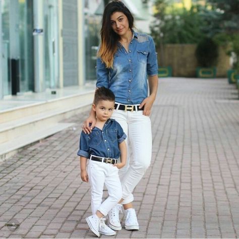 CUTE MOMMY AND SON COMBO | 7 Tags :�Cute Mommy and son Combo, mom fashion, son fashion, trendy costumes for mom and son Mother Son Matching Outfits, Mommy Son Outfits, Mom And Son Outfits, Foto Kids, Kids Dress Boys, Mother Daughter Outfits, Mommy And Son, Mom Son, Mommy And Me Outfits