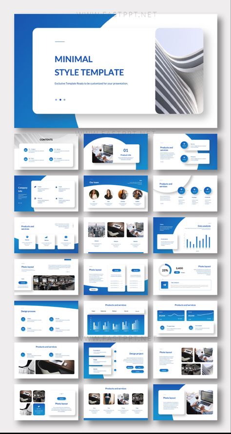 Corporate PowerPoint design. Creative PowerPoint presentation ideas. Business design presentation. PowerPoint themes. Easy to use PowerPoint template download. Get Free PowerPoint presentation templates on our website. PowerPoint download. #powerpoint #infographic #powerpointdesign #presentationdesign Business Ppt Design Ideas, Presentation Templates Design, Minimalist Presentation Design Template, Minimalist Slides Presentation, Powerpoint Business Design, Ppt Minimalist Design, Ppt Template Minimalist, Elegant Presentation Design, Business Concepts Templates