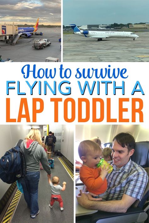 Flying with a toddler under 2 in your lap? If you haven't bought a seat for your little one, here are tried and true tips for managing a mobile and opinionated toddler on a plane, even in tight quarters! Travel Tips With Toddlers, Flying With A Toddler, Travel Tips With Baby, Airplane Activities, Flying With Kids, On An Airplane, Plane Travel, Grammar School, Toddler Travel