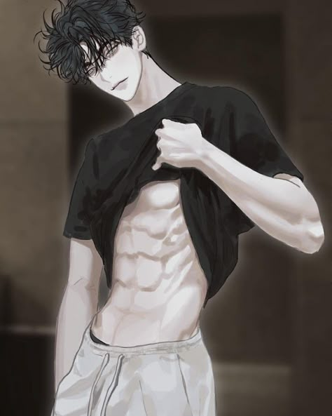 Grunge Pictures, Anime Demon Boy, Images Kawaii, Character Inspiration Male, Boy Drawing, Anime Guys Shirtless, Cool Anime Guys, Guy Drawing