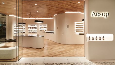 10 Retail Store Designs for the Best Shopping Experience Aesop Shop, Aesop Store, Shoe Store Design, Retail Lighting, Pharmacy Design, Clinic Design, Retail Store Design, Retail Interior, Marmaris