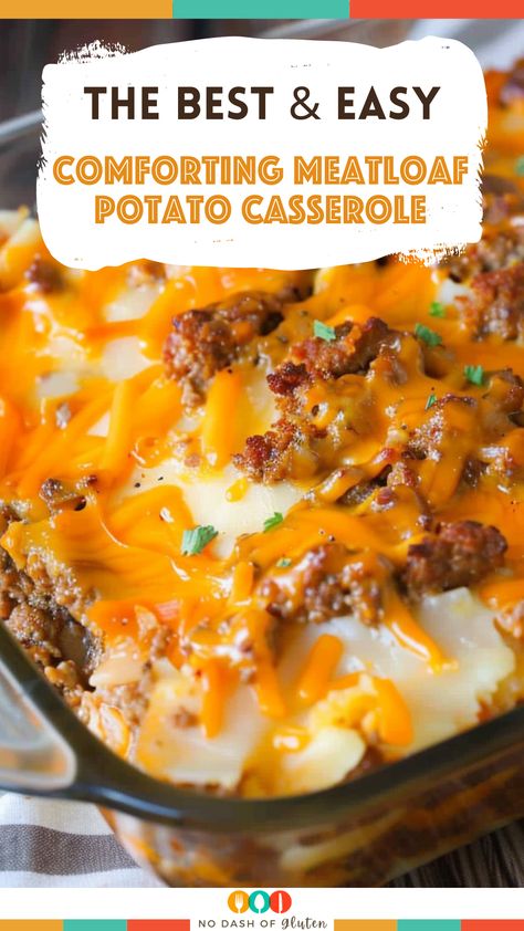 Mashed Potatoes And Meatloaf, Mashed Potatoes Meatloaf, Cornbread Stuffing Meatloaf, Mashed Potato Meatloaf Casserole, Bacon Bits Recipes Dinners, Potatoes Ground Beef Recipe, Cheesy Meatloaf Casserole, Hamburger Mashed Potato Casserole, Potato Dinner Recipes Meals