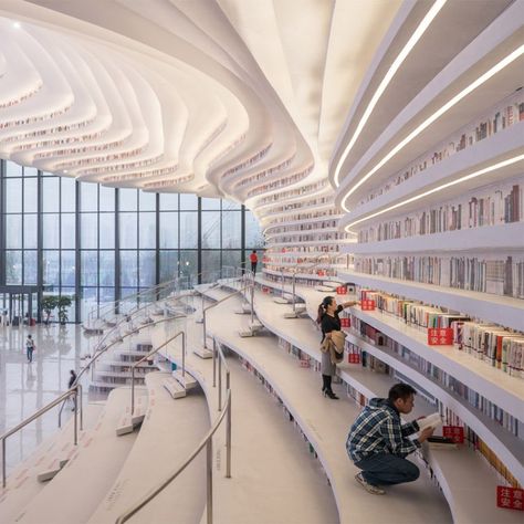 Mvrdv Architecture, Architecture Library, Public Library Design, Masterplan Architecture, Le Corbusier Architecture, Frank Lloyd Wright Architecture, Zaha Hadid Architecture, Bauhaus Architecture, Chinese City