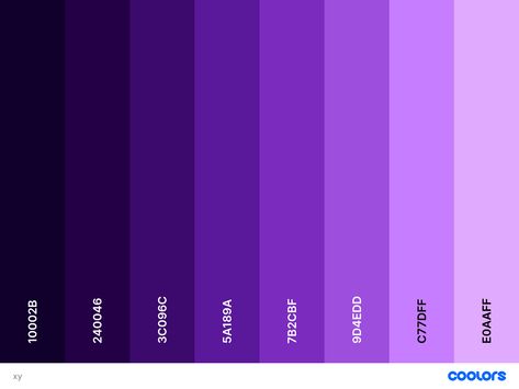 Mulberry Color Palette, Purple Room Decor Ideas, Purple Hex, Purple Color Code, Paint Color Combos, Purple Room Decor, Purple Room, Purple Palette, Purple Bedrooms