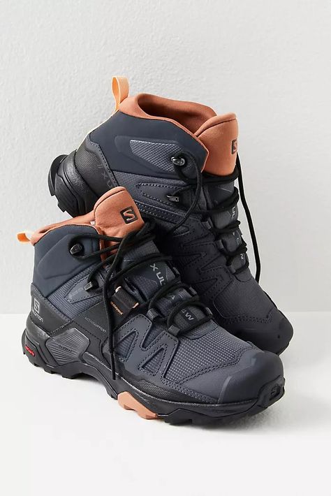 Hiking Boots | FP Movement Salomon X Ultra 4, Mountaineering Equipment, Gore Tex Boots, Shoes Boots Heels, Platform Chelsea Boots, Heels Sneakers, Boots Heels, Free People Shoes, Ankle Support