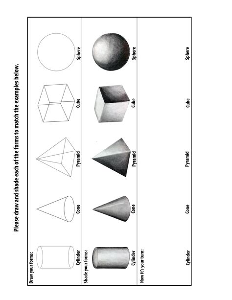 The smARTteacher Resource: Value Scale Worksheet Color Value Scale, Value Scale, Value Drawing, Color Value, Art Handouts, Work Sheet, Art Theory, Elements And Principles, Shading Techniques