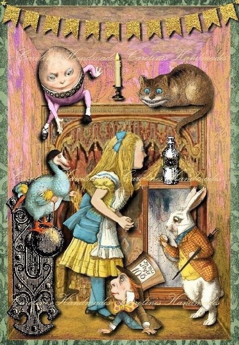 Alice In Wonderland Fanart, Fates And Furies, Alice In Wonderland Room, Victorian Sewing, Alice In Wonderland Illustrations, Alice In Wonderland Aesthetic, Electric Quilt, Alice And Wonderland Quotes, Wonderland Quotes