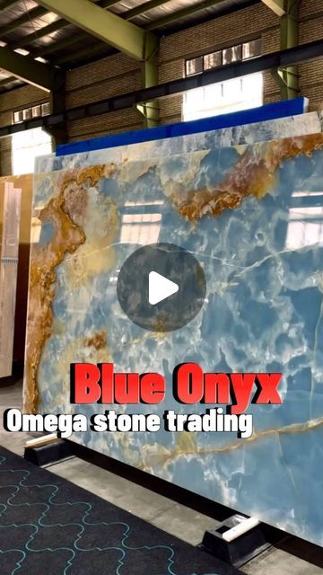 S.Haj Hashemi on Instagram: "BLUE ONYX 
•this type of marble is mostly used in small, and confined spaces such as bathroom, storage room, and kitchens 
•📍40th st, Mahmoud abad industrial, Isfahan, Iran 
OMEGA STONE" Blue Marble Bathroom, Isfahan Iran, Confined Space, Onyx Marble, Blue Onyx, Storage Room, Bathroom Storage, Iran, Onyx