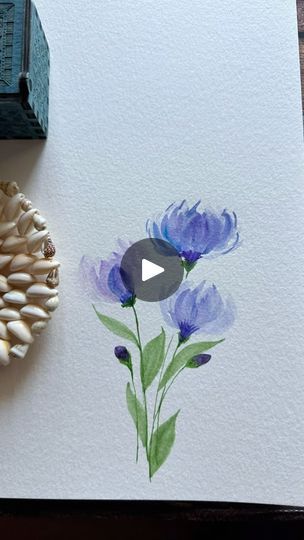 118 reactions · 16 comments | Easy and simple floral watercolor card ✨✨ . . A little floral therapy using watercolors. Hope these beautiful purple flowers brighten your day ✨💖 .. . .. [watercolour painting , watercolor flowers , watercolor art , easy art , simple watercolor painting , aquarelle florals , greeting card , thank you cards , modern floral artwork , art reels] . . . . .. #watercolorpainting #watercolorflowers #artreels #easyart #simplewatercolor #painting #aquarelle #wildflowers #illustrationwatercolor #floralwatercolor #looseflorals #loosewatercolor #howtopaint #watercolorflorals #artmarketing #botanicalwatercolor #floralartist #watercolorartist #beautifulflowers #aestheticpage #greetingcardart #artsale | Anvi_Artwork | Campsite Dream · September Watercolour Cards Simple, Watercolour Flowers Simple, Watercolor Art Easy, Simple Watercolor Painting, Painting Watercolor Flowers, Floral Therapy, Beautiful Purple Flowers, Art Reels, Greeting Card Art