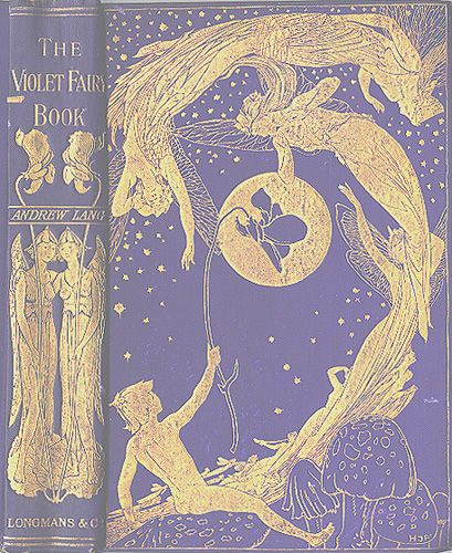 "The Violet Fairy Book" Andrew Lang Violet Fairy, Hyrule Castle, Kunst Inspo, Andrew Lang, Retro Posters, Gig Poster, Vintage Book Covers, Beautiful Book Covers, Fairy Book