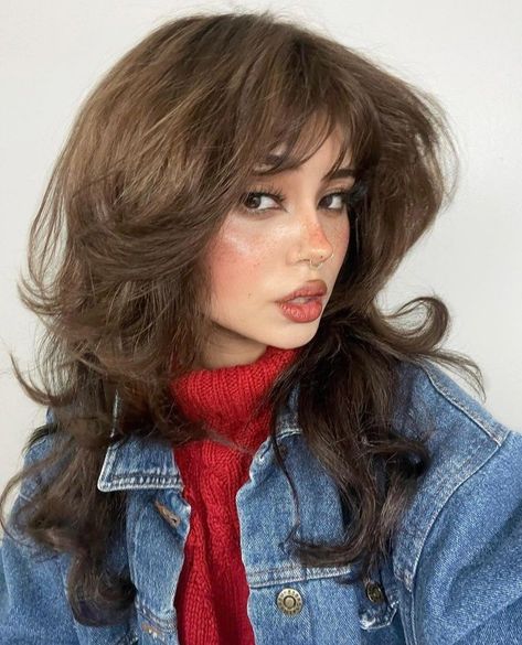 80s Haircuts, Hairstyles For Layered Hair, Mob Wife, Hair Reference, Hair Inspo Color, Dream Hair, Aesthetic Hair, Hairstyles Haircuts, Layered Hair