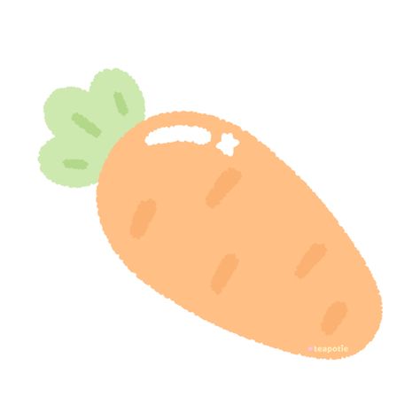 ‧₊˚ ˖‧pls don’t re-post˚ ༘♡ Cute Carrot Drawing, Carrot Doodle, Watermark Cute, Carrot Drawing, Cute Flower Drawing, Cute Carrot, Images Kawaii, Cute App, Ios App Icon Design