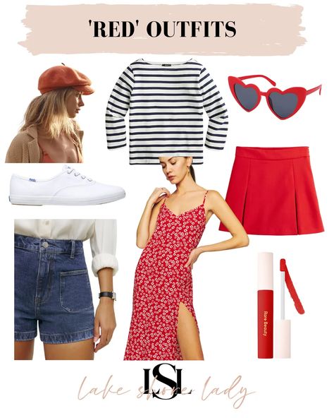 The Best Taylor Swift Concert Outfit Ideas | Eras Tour - All 10 Albums Comfortable Taylor Swift Concert Outfits, Taylor Swift Concert Outfit Summer, Taylor Swift Albums Outfits, Plus Size Taylor Swift Concert Outfit, Taylor Swift Album Outfits, Taylor Swift Concert Outfit Ideas Lover, Red Eras Tour Outfit, Gig Outfits, Taylor Swift Concert Outfit