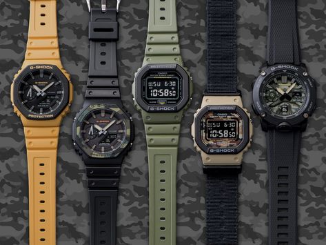 G Shock Watches Mens, G Shock Men, Green Watch, Accesories Jewelry, Elapsed Time, Square Face, G Shock Watches, Mens Watches Black, Square Faces