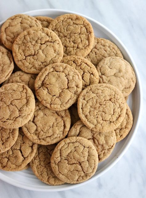 Brown Sugar Cookies – Six Vegan Sisters Six Vegan Sisters, Awesome Cookies, Brown Sugar Cookies, Vegan Baked, Vegan Cookies Recipes, Vegan Thanksgiving Recipes, Cookies Vegan, Thanksgiving Cookies, Holiday Goodies