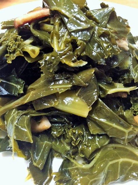 Kale Collard Greens Recipe, Collard Greens And Kale Recipe, How To Cook Kale Greens, Southern Kale Greens, Kale And Collard Greens Recipes, Kale Cooked Recipes, How To Cook Kale Greens On Stove, How To Cook Collard Greens, Recipe For Kale Greens