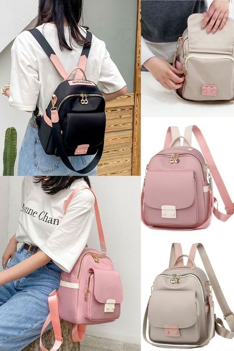 Indulge in luxurious fashion with these shoulder bags for women collection. Fashion Bags For Ladies, Stylish College Bags For Women, Small Bags For School, University Bags For Girls Student, University Bags Women, Bags For College Girls Student, Bags For University For Women, Small Bag Pack, Cute Bags For School