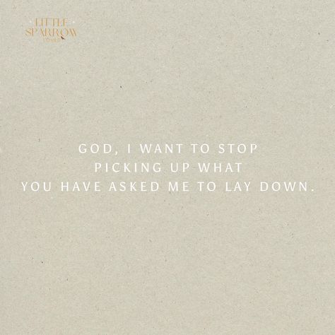 God, I come to You today knowing I need to let go of what You’ve asked me to lay down. I’ve tried to give it to You many times, but I keep picking it back up. I know the truth: You’ve got me, and I can’t carry this burden alone. Your goodness and patience keep me coming back. You say to come to You, for Your yoke is easy and Your burden is light. Help me to trust You fully and leave this at Your feet once and for all, Amen. littlesparrowloved.substack.com #prayer Quotes About Letting Go And Trusting God, I Need To Let Go, Home Screen Widget, I Know The Truth, Small Quotes, The Alamo, God Help Me, Trust You, Letting Go Of Him