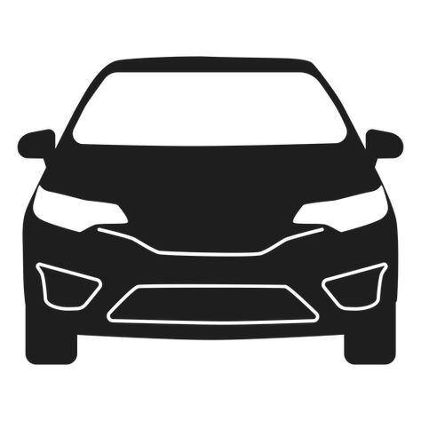 Car Silhouette Logo, Car Silhouette Vector, Logo Auto Service, Wolf Stencil, Silhouette Architecture, Carros Suv, Car Front View, Car Icon, Photoshop Logo