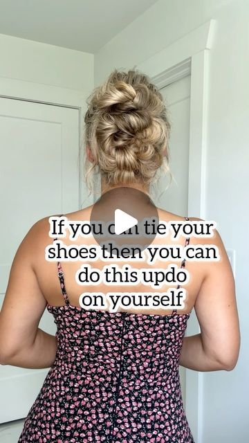 Teacher Up Do, Quick Wet Hair Updos, Easy Curl Updo, How To Wear Hair Up Simple, Easy Updos Videos, Medium Updos Easy, Elegant Hairstyles Updo Classy, Updo You Can Do Yourself, Simple Updos For Wavy Hair