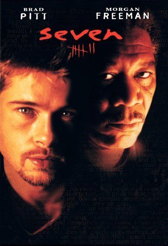 Se7en Movie, Seven 1995, Se7en 1995, براد بيت, Tam Film, Film Thriller, 1995 Movies, Septième Art, David Fincher