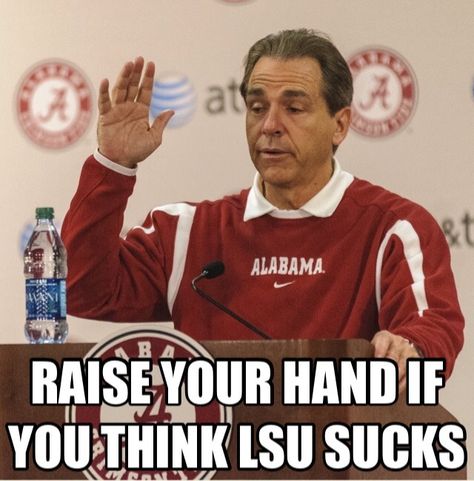 ALABAMA FOOTBALL!  Roll Tide Roll!  Nick Saban 😍🌊🐘🎉👍 Nick Saban Quotes, Roll Tide Football, Alabama Shirts, Alabama Football Roll Tide, John Russell, Sec Football, Tail Gate, Bama Football, Nick Saban