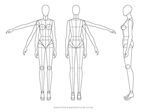 Fashion Flat Template, Technical Flats, Flat Sketches Fashion, Technical Drawing Fashion Template, Flat Croquis Template, Dress Technical Flat, Corset Flat Sketch, Activewear Flat Sketch, Female Croquis