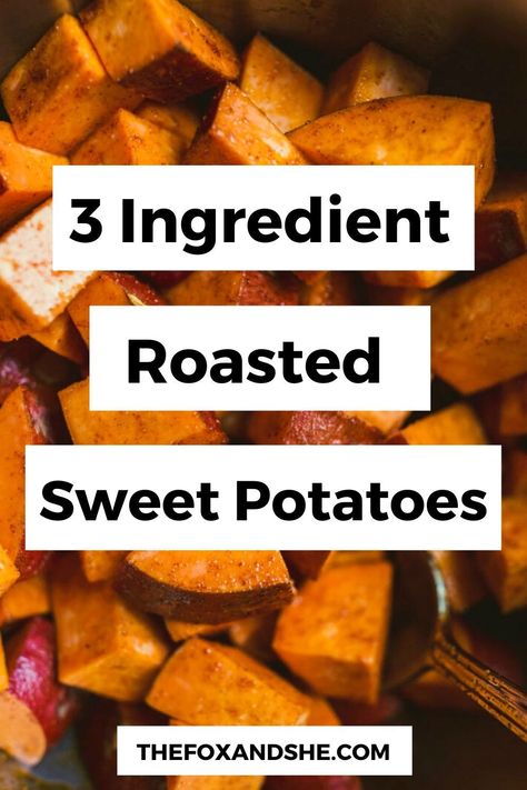 How To Eat A Sweet Potato, Red Sweet Potatoes Recipe, Best Way To Cook Sweet Potatoes Healthy, Roasted Sweet Potatoes Oven Healthy, Thm Sweet Potato Recipes, Diced Baked Sweet Potatoes In The Oven, Are Sweet Potatoes Good For You, Healthy Roasted Sweet Potatoes, Sweet Potato Recipes For One