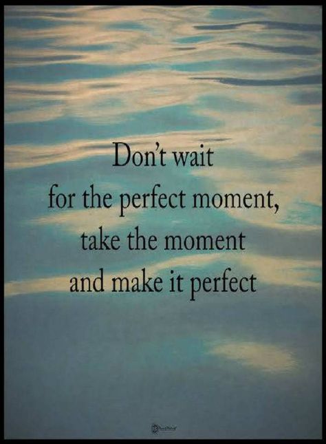 Quotes Don't wait for the perfect moment, take the moment Life Path Quotes, Right Time Quotes, Dream Life Manifestation, Moment Quotes, It Will Be Ok Quotes, Path Quotes, The Secret Law Of Attraction, Life Manifestation, Moments Quotes