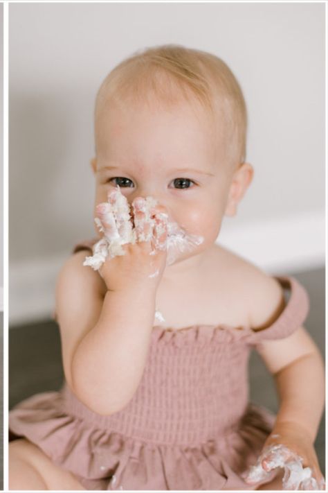 A first birthday milestone session at home by Cleveland baby photographer, Brittany Serowski Photography. First Birthday Milestone, Birthday Milestone, Milestone Birthdays, Photographing Babies, Milestones, First Birthday, Cleveland, First Birthdays, At Home