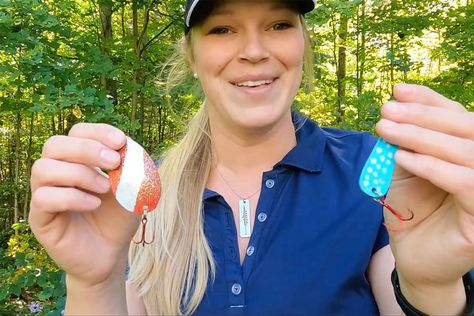 How To Make A Fishing Lure, Diy Fishing Lures How To Make, How To Make Fishing Lures, Homemade Fishing Lures Diy, Making Fishing Lures Diy, Make Fishing Lures, Making Fishing Lures, Campground Crafts, Ice Fishing Diy