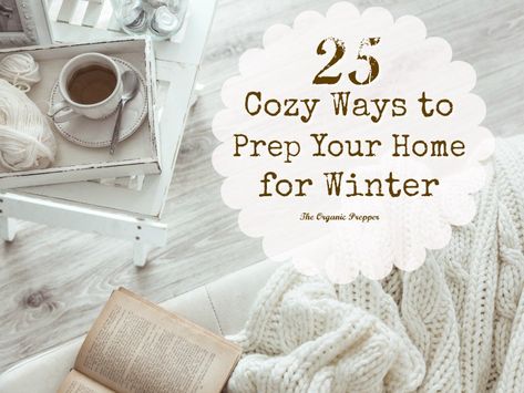 One of the best ways to brace yourselves for the onset of cold weather, winter storms, and potential power outages is to prep your home for the season.  #winter #prepper #prepare #shtf #preparedness Winter Storm Prep, Winter Storm Preparedness, Winter Preparedness, Storm Preparedness, Winter Survival, Survival Supplies, Survival Quotes, Camping Stuff, Natural Disaster