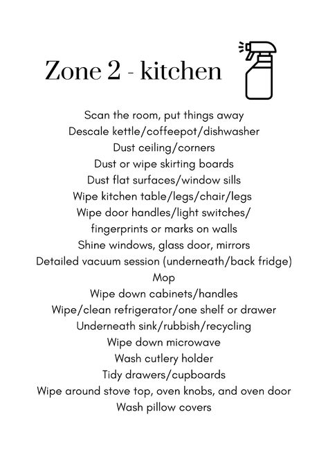 Zone Cleaning Schedule, Declutter List, Fly Lady Cleaning, Zone Cleaning, Clean Refrigerator, Deep Cleaning Hacks, House Cleaning Checklist, Cleaning List, Cleaning House