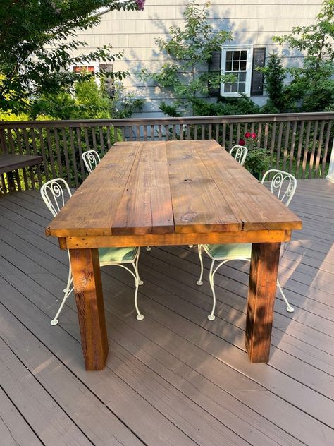 Hey, I found this really awesome Etsy listing at https://www.etsy.com/listing/1068981921/handmade-farmhouse-table-farm-table