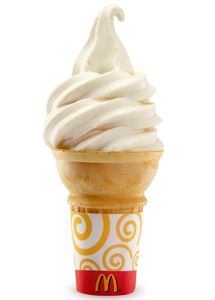 FREE Ice Cream Cone at McDonald's! #NationalIceCreamDay #SoftServed http://po.st/9KmqCY Mcdonald’s Ice Cream, Sunday Mcdonalds, Mcdonald's Ice Cream, Ice Cream Calories, Vanilla Ice Cream Cone, Mcdonalds Ice Cream, Soft Serve Cone, National Icecream Day, Ice Cream Brands