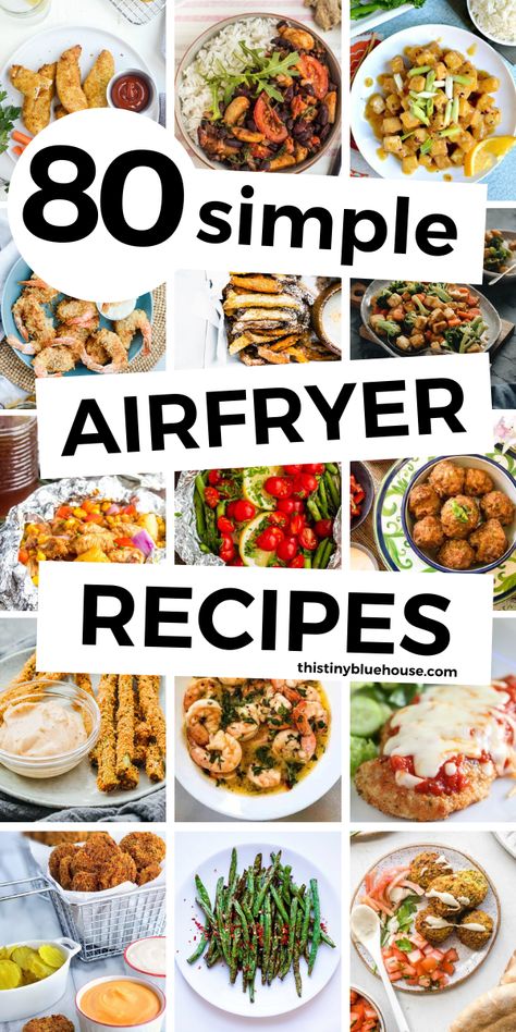 Simple Air Fryer Recipes, Best Air Fryer Recipes, New Air Fryer Recipes, Air Fryer Recipes Snacks, Air Fryer Cooking Times, Cooks Air Fryer, Best Air Fryer, Air Fried Food, Air Fryer Oven Recipes