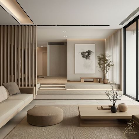 Minimalism has been a popular interior design staple for decades. However, if pure minimalism is a little 'dull' then you'll love our fusion of asian influences. It's a brilliant, and elegant, way to notch up your minimalist decor. Read it on https://loom.ly/xfTzMkw All renders created by Plush Design Interiors #asianminimalism #plushdesigninteriors #adelaideinteriordesigner #interiordesigneradelaidehills #adelaidedesignblog Minimalist Contemporary Interior Design, Asian Living Room Designs, Asian House Design Interiors, Sofa Wabi Sabi, Minimalistic Houses Interior, Korean Modern House Interiors, Drop Down Living Room, Contemporary Modern House Interior, Living Room Designs Minimalist