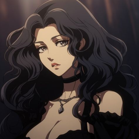 Castlevania style, 90s anime, 80s anime, Aesthetic icon, ghibli studio, Goth, Gothic, Gothic icon, dark, anime girl icon, Goth girl icon, Gothic girl icon, bloodborne style, dark fantasy style Don't Waste Your Energy, Genie Script, Comic Style Art, Cartoon Profile Pictures, Old Anime, Digital Art Anime, Cartoon Profile Pics, Female Character Design, Character Portraits