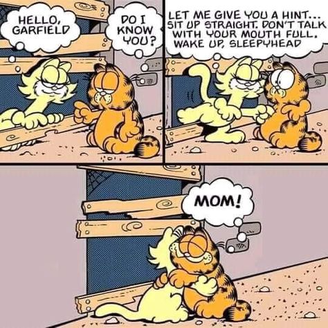 Garfield Comic, Garfield Pictures, Garfield Images, Garfield Christmas, Garfield Cat, Garfield Comics, Garfield And Odie, Community Show, Eyes Artwork