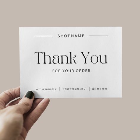 Elevate your packaging game with Pearl – the perfect Canva Thank You Card Template for your handmade business! 🛍️ Show your customers some extra love and appreciation with a beautiful, customizable card that fits right into your package. 💌 ⠀ Whether you're selling handmade jewelry, crafts, or personalized goods, this template adds a special touch to every order. Simply download, customize, and print! 💖 ⠀ Make every unboxing experience memorable and leave a lasting impression on your customers... 2024 Inspiration, Unboxing Experience, Thank You Card Template, Handmade Business, Card Template, Jewelry Crafts, Thank You Cards, How To Memorize Things, Handmade Jewelry