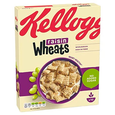 Kellogs Cereal, Cereal Healthy, Cereal Kelloggs, High Fiber Cereal, Fiber Cereal, Cereal Flavors, Best Cereal, Wheat Cereal, Breakfast Cereal