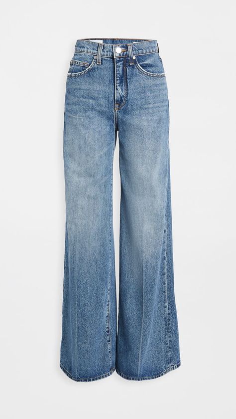 Big Jeans, Bootleg Jeans, High Rise Wide Leg Jeans, Jean Large, Cropped Wide Leg Jeans, Fall Jeans, Perfect Denim, Jean Trends, New Wardrobe