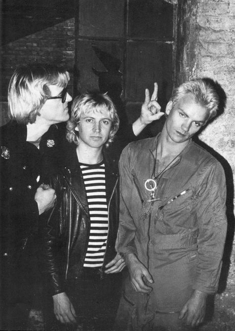 Sting Young, The Police Poster, Sting Musician, Police Photo, Police Poster, Stewart Copeland, The Police Band, Andy Summers, Music Pics