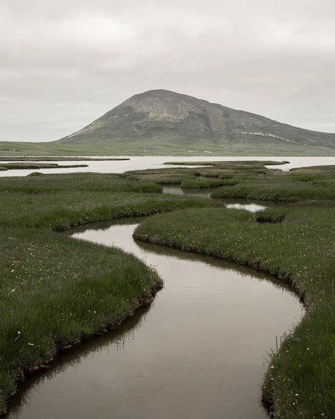 Richard Gaston on Instagram: “The salt marshes of Harris (summer).”